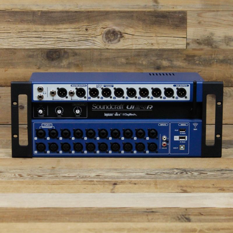 MIXER AUDIO SOUNDCRAFT UI24R DIGITAL MIXING & RECORDING SYSTEM UI 24R
