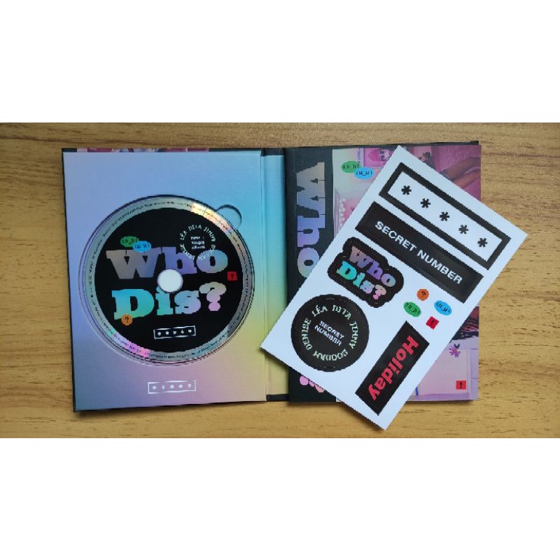 SECRET NUMBER ALBUM ONLY WHO DIS