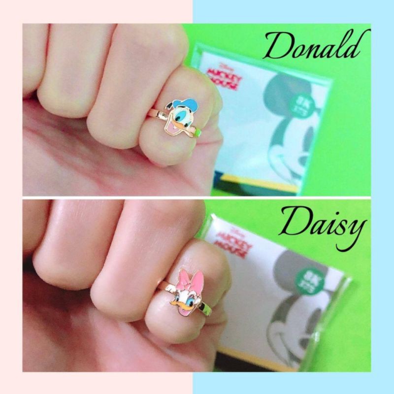 Cincin anak bayi donald, daisy duck, baby donald UBS kadar 375/8K