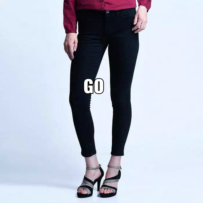 gof S CELANA JEANS CARDINAL Pensil Casual Stretch Skinny Slimfit Super Skinny Celana Panjang Ladys