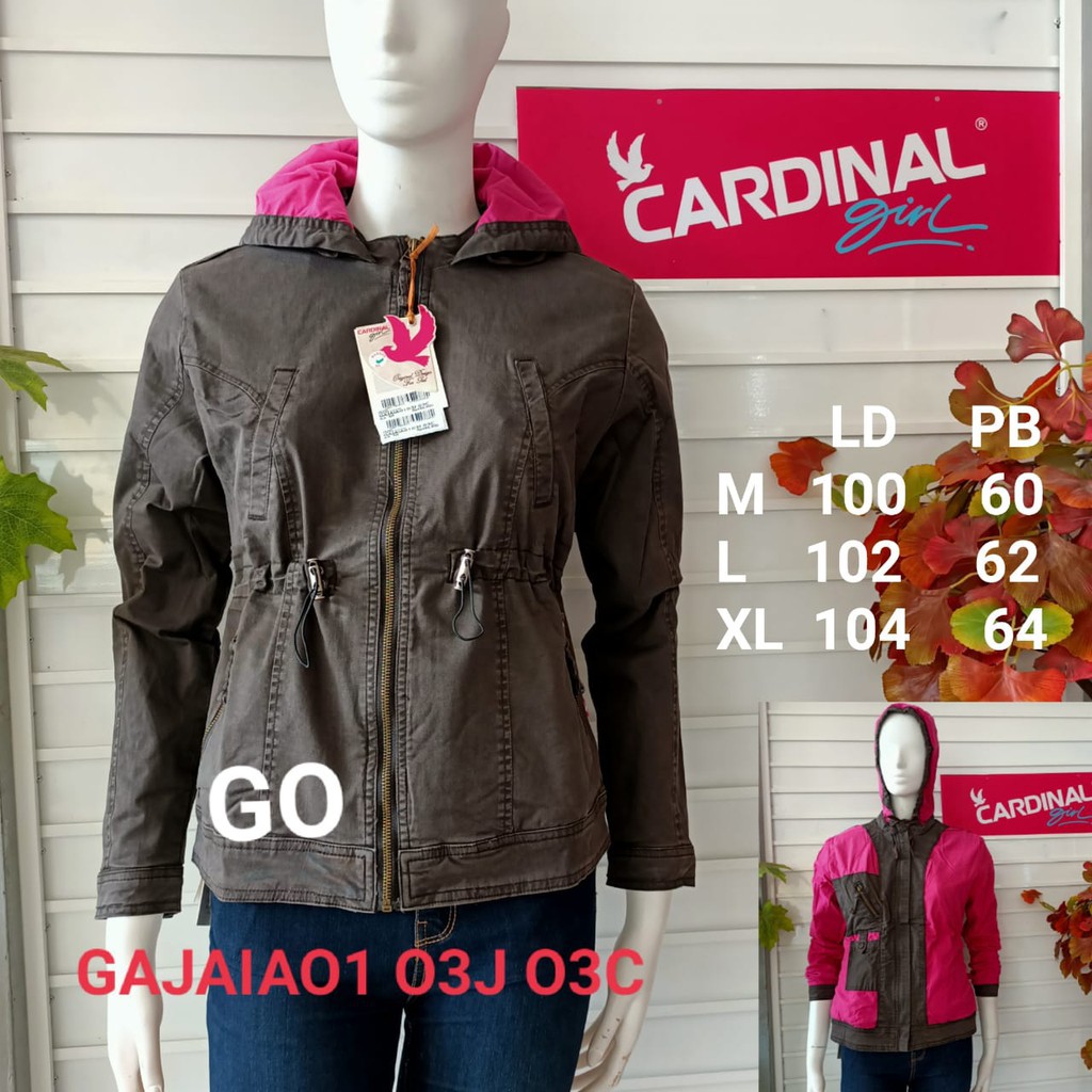 gos  CARDINAL JAKET Kanvas Perempuan