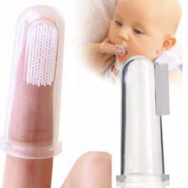 Ninio Sikat Lidah Gigi Bayi - Baby Finger Toothbrush