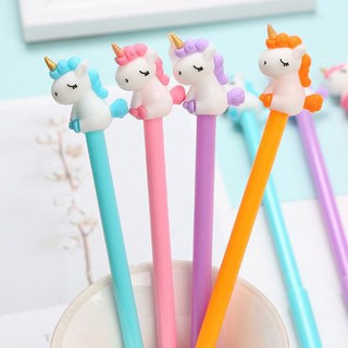  PULPEN KARAKTER  UNICORN PULPEN KARAKTER  LUCU TINTA GEL 