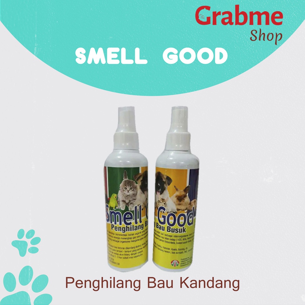 Penghilang Bau Kandang Kucing dan Anjing SMELL GOOD Spray 250 ml