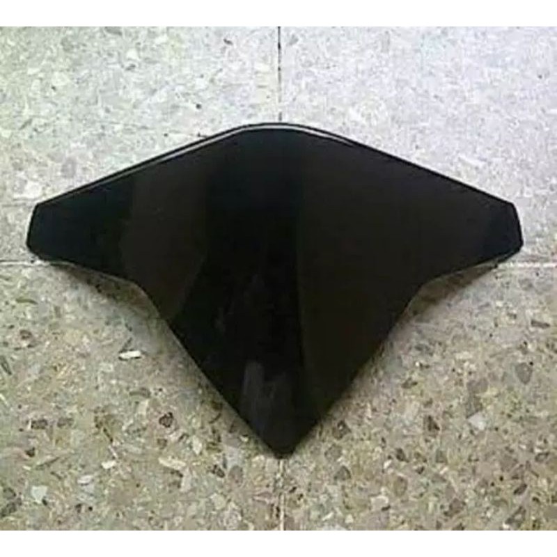 Visor Batok Beat Lama Standar Karbu Windshield Hitam Variasi Motor Aksesoris beat karbu