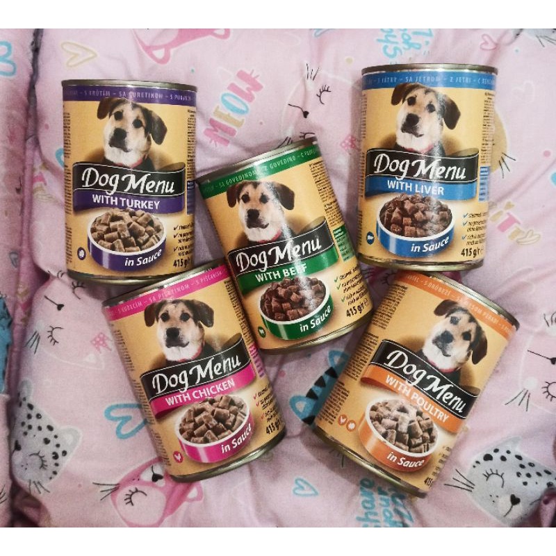 Dog Menue All Varian 415gr / Makanan Anjing Basah Dog Menue / Wet food Dog Menue