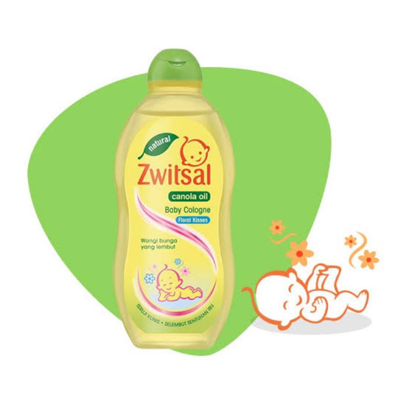 Zwitsal Cologne Fresh Floral Kisses 100 ml / Parfum Bayi / Parfum Zwitsal