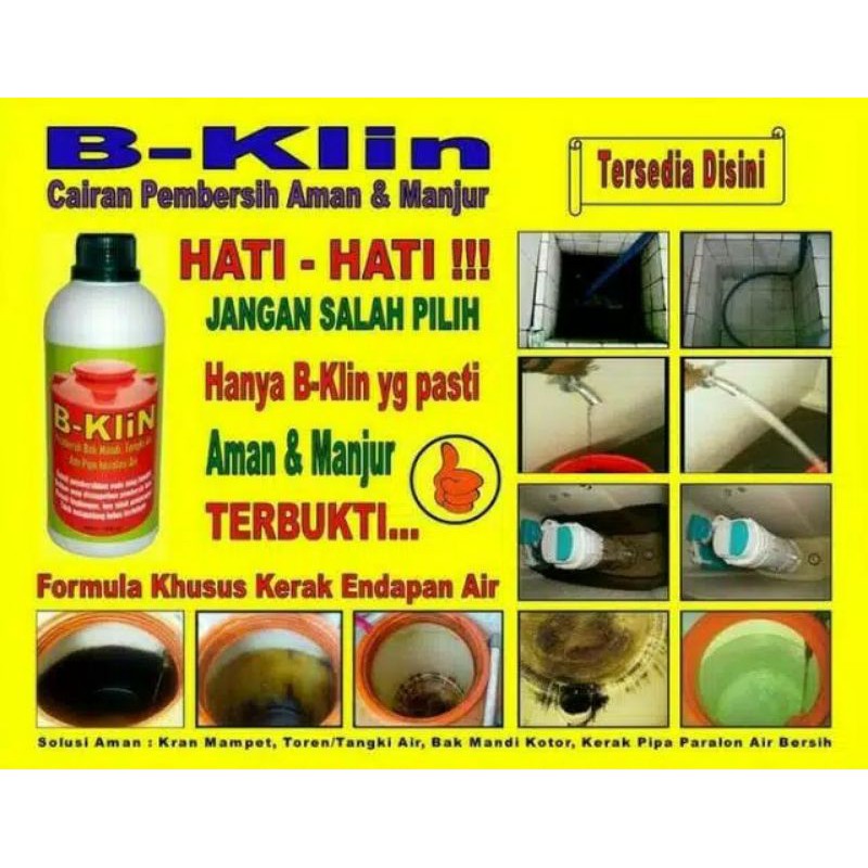 B klin | Bklin paket B-Klin plus botol spray untuk toilet Toren paralon