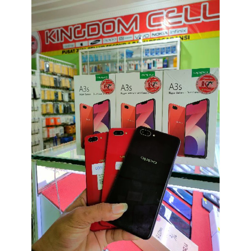 SECOND OPPO A3S RAM 2/16 FULLSET NO MINUS
