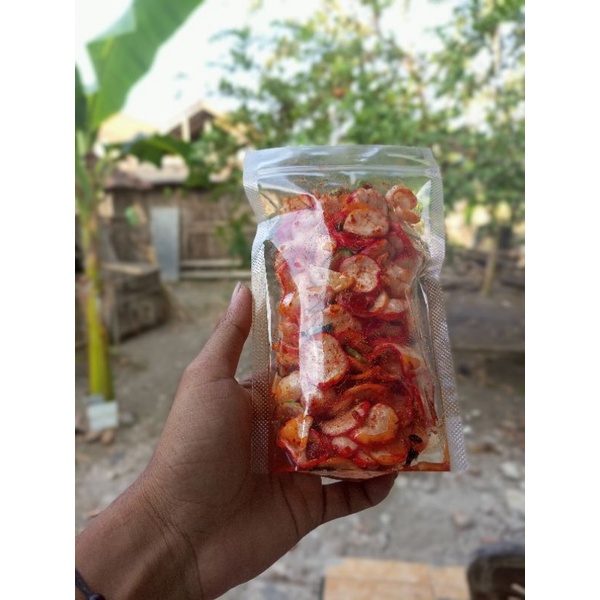 

KRUPUK SEBLAK 110gram pedas daun jeruk