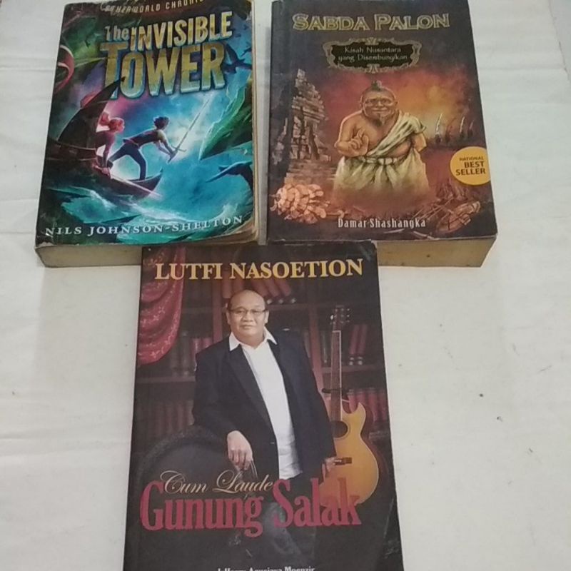 SABDA PALON KISAH NUSANTARA YANG DISEMBUNYIKAN/ THE INVISIBLE TOWER/ LUTFI NASOETION GUM LAUDE GUNUN