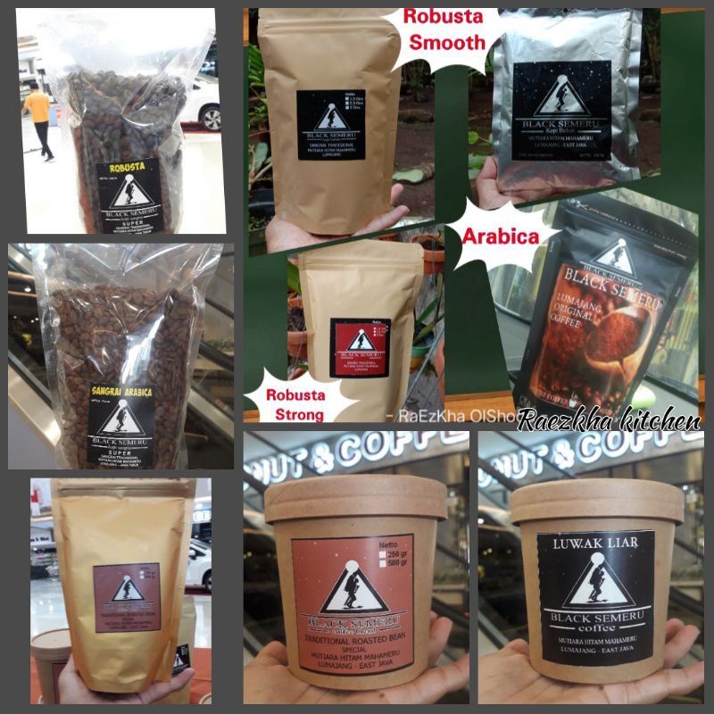 

Robusta Strong Black Semeru Coffee