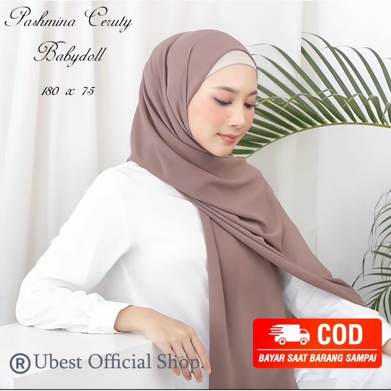 Pashmina Ceruty Babydoll Premium / Pashmina / Hijab Pashmina Ceruti