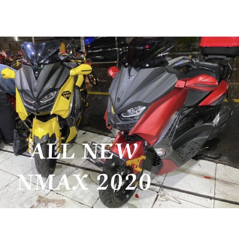 TAMENG WINSHIELD VISOR SPION LIPAT MOTOR ALL NEW NMAX 2020-2021 MHR RACING