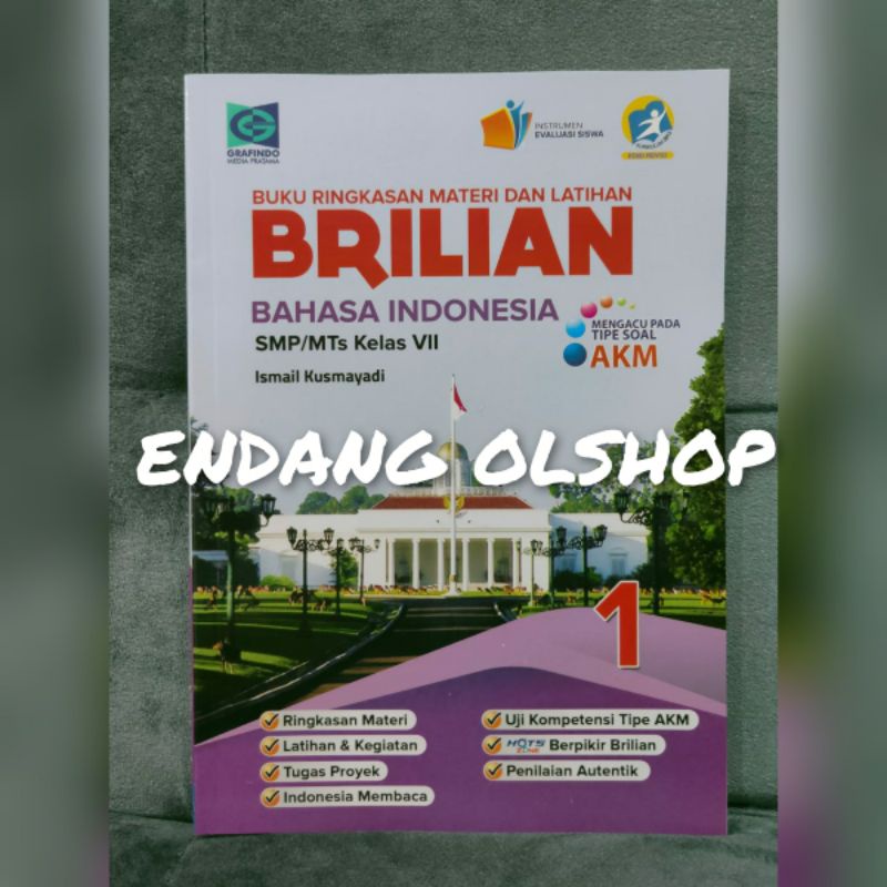 Brilian AKM bahasa Indonesia kelas 1 SMP Grafindo