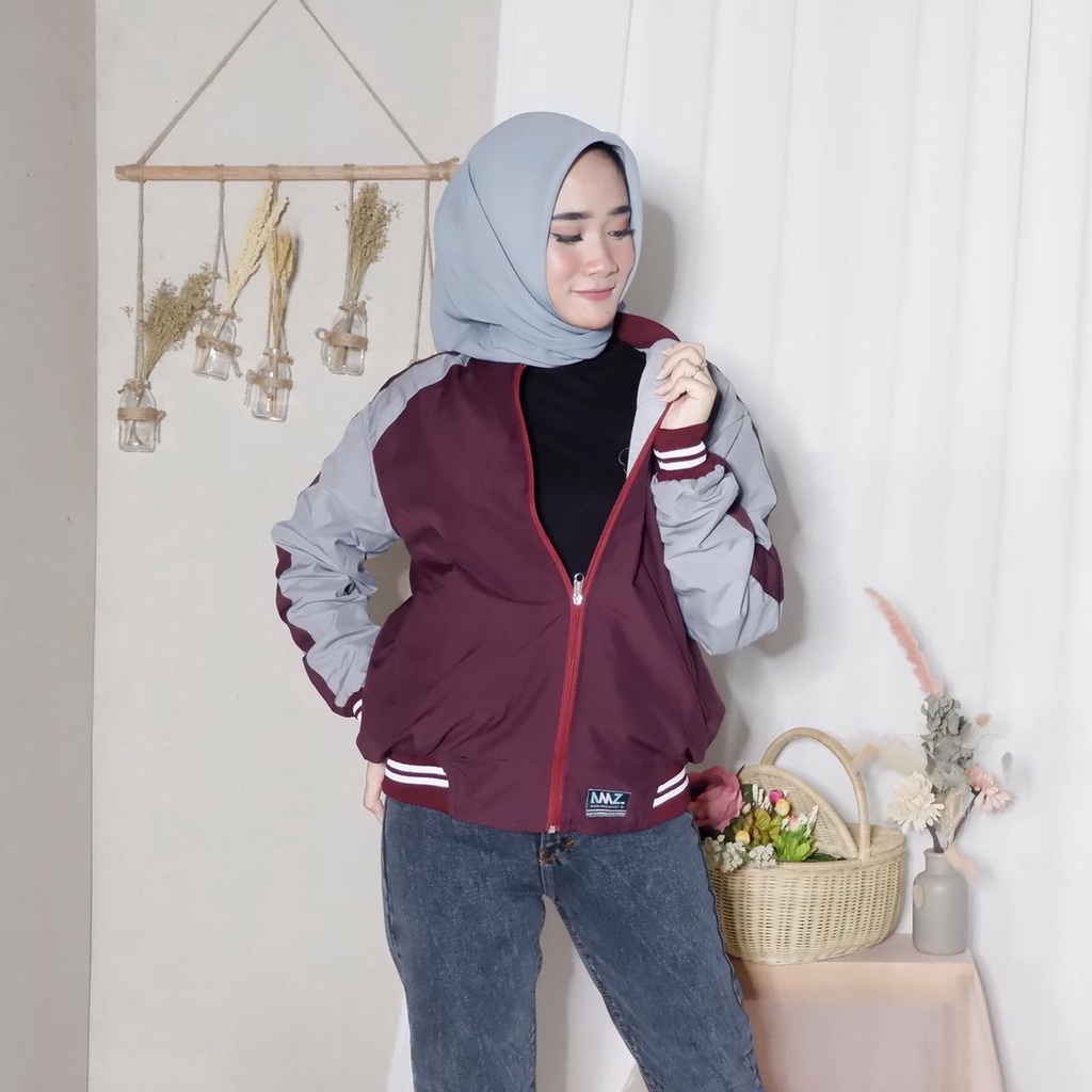 Jaket motor wanita keren anti air jacket harian AMZ ORIGINAL