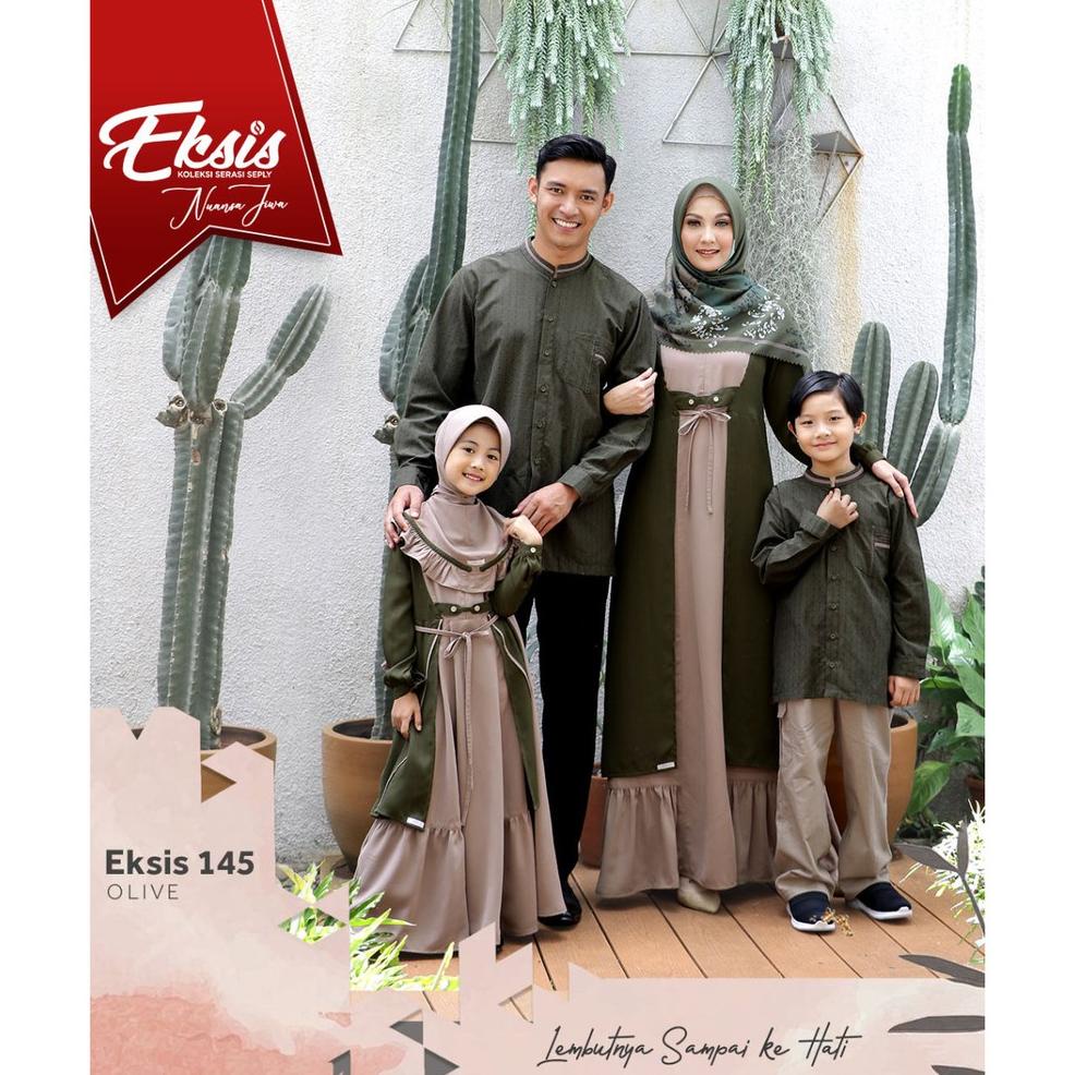 HB - EKSIS 145 OLIVE |  SARIMBT KELUARGA BY SEPLY TERBARU (SIAP KIRIM)