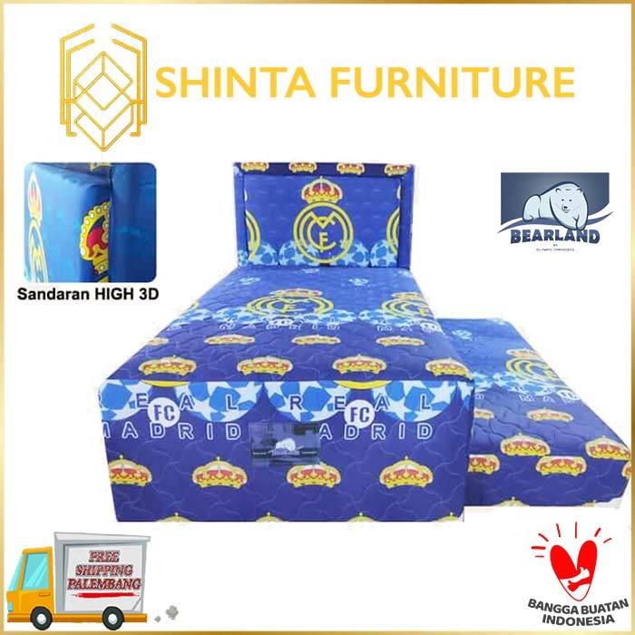 Olympic Kasur Springbed Sorong 2in1 Bearland / Bed Sorong Anak Cowok
