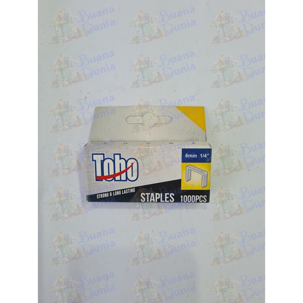 

Isi Staples Tembak TOHO 6mm | Refill Staple Gun Tacker | Air Stapler