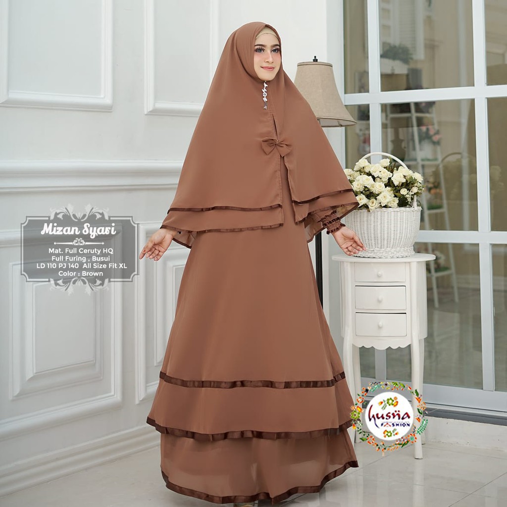 Gamis Mizan Syari By Husna