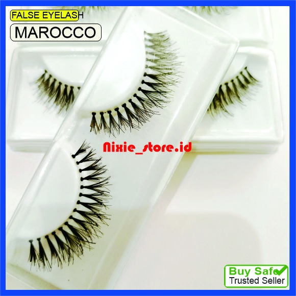 Fake Eyelash Bulu mata Palsu MAROCCO Lembut Premium Bagus Murah Kualitas Export