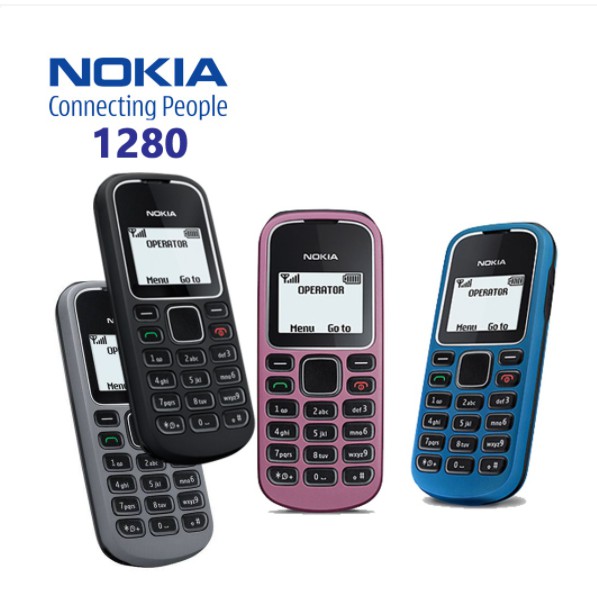 CUPID hp nokia 1280 fullset termurah nokia jadul single sim-3