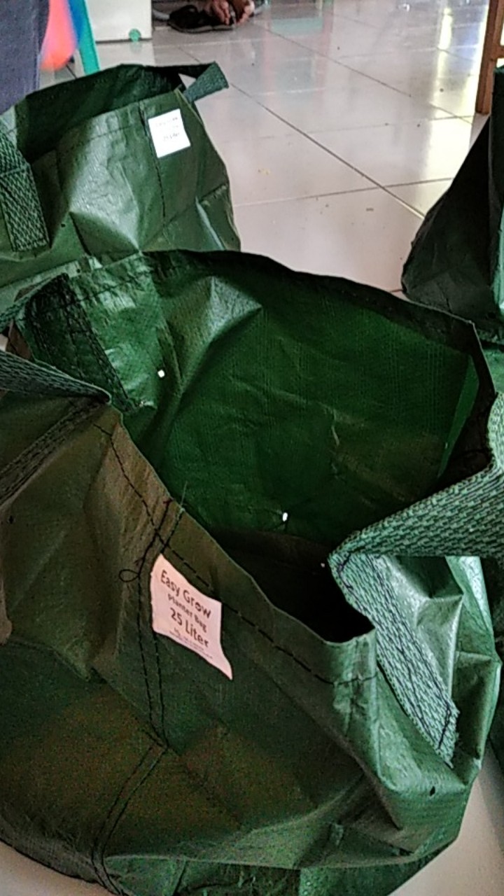 Compos Bag Kapasitas 80 Liter Olahan Sampah Limbah Jadi Pupuk Kompos Planter Bag