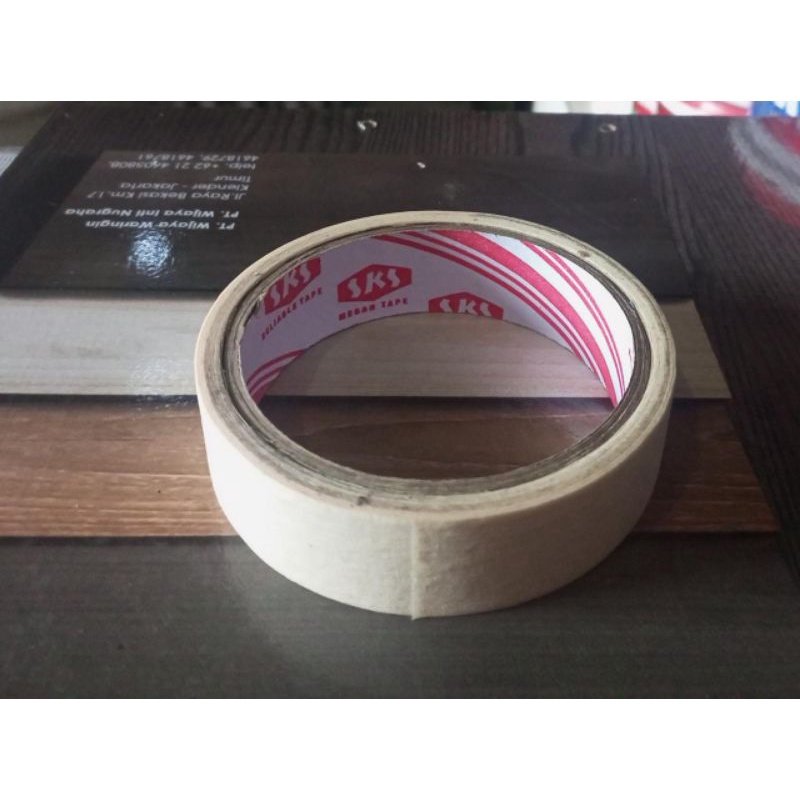 Lakban Kertas KECIL dan BESAR | Masking Tape 24mm 48mm