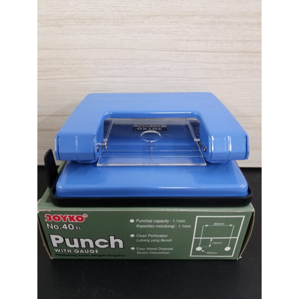 

Punch Pembolong Pelubang Perforator Porforator Kertas JOYKO NO.40XL 06480140