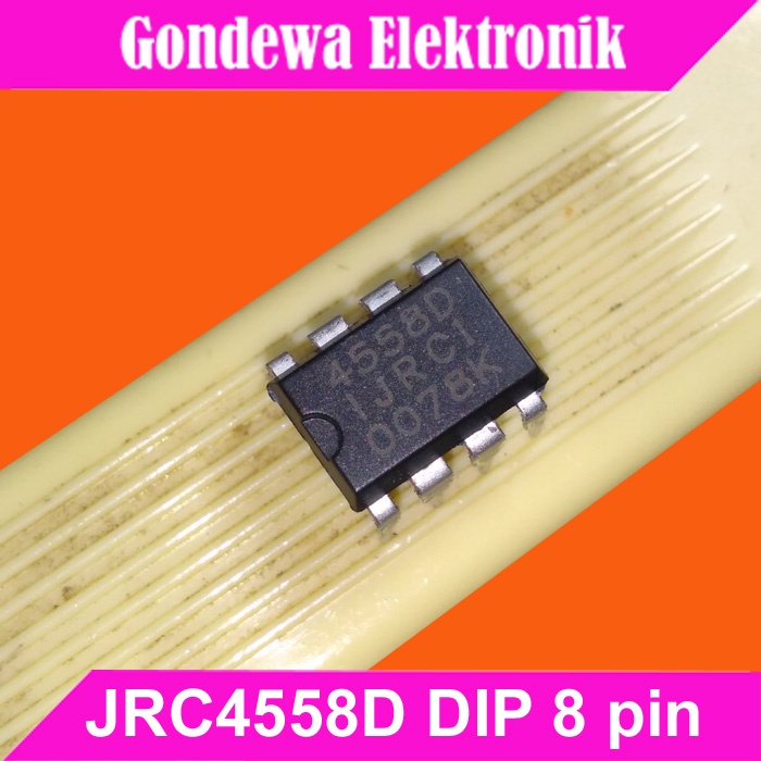 JRC4558 JRC4558D DIP 8 pin opamp