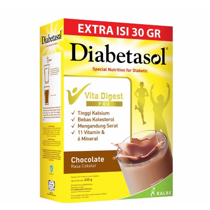 

DIABETASOL VITA DIGEST CHOCOLATE 630 GR