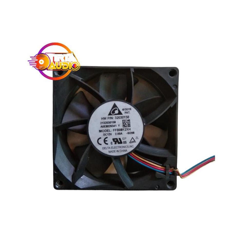 Bagus Dipakai.. KIPAS HIGH SPEED 8x8 cm dc 12v / FAN HIGH SPEED 8x8 CM dc 12v