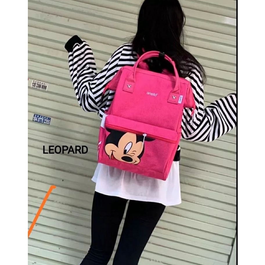 rasta_bags17 - [COD] BACKPACK ANELLO MICKEY MOUSE TERLUCU/TAS ANAK/RANSEL ANAK/DIAPERS BAG