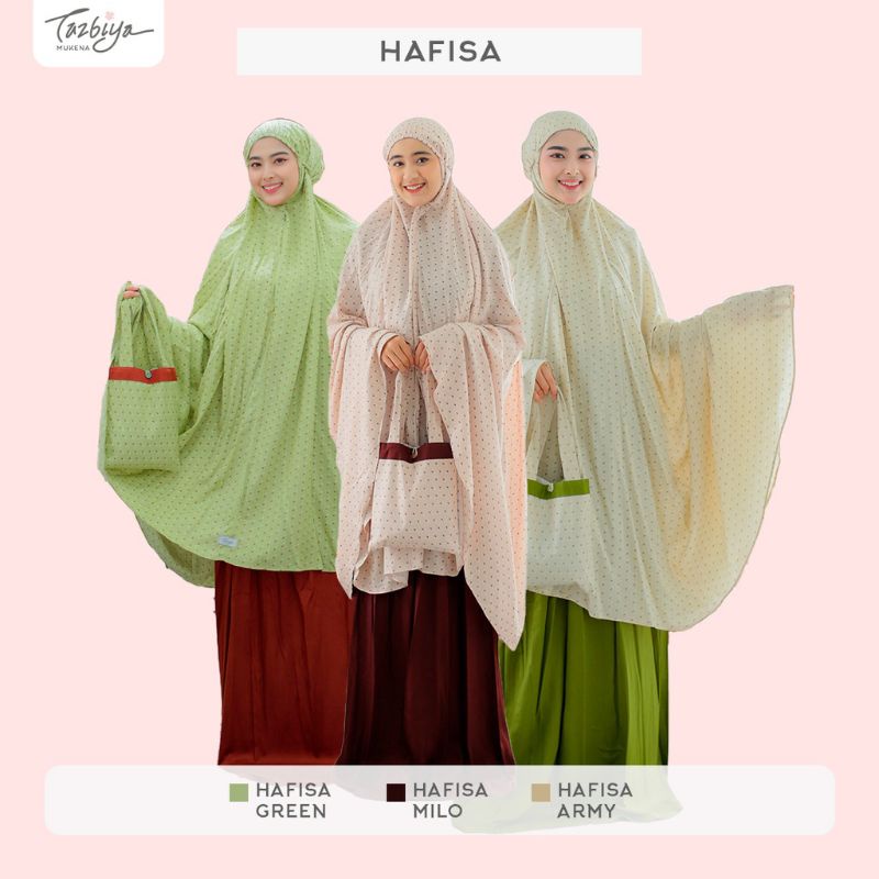 Mukena Tazbiya Kombinasi Hafisa Series Allsize