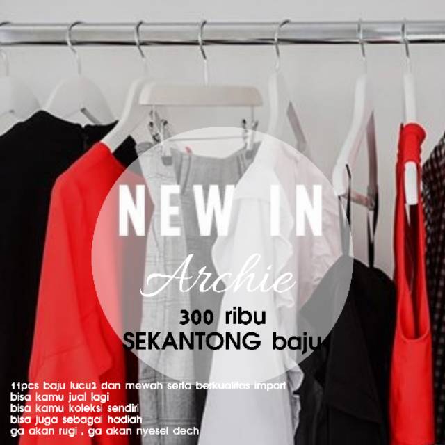 Archie 300rb SEKANTONG baju