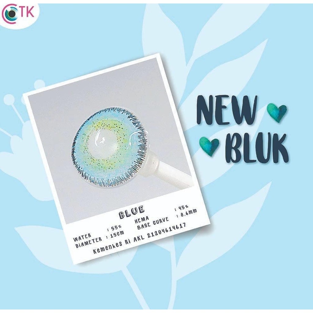 SOFTLENS NEWBLUK NORMAL 15MM-NEWBLUK BLUE NORMAL