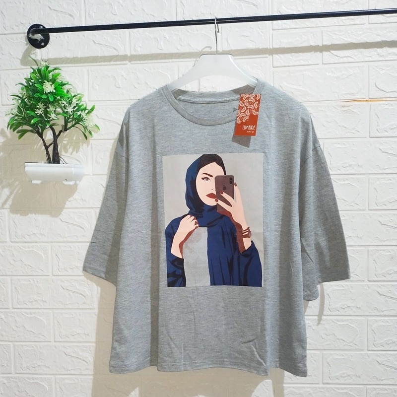 kaos siku kaos 7/8 kaos tumblr kaos oversize kaos karakter