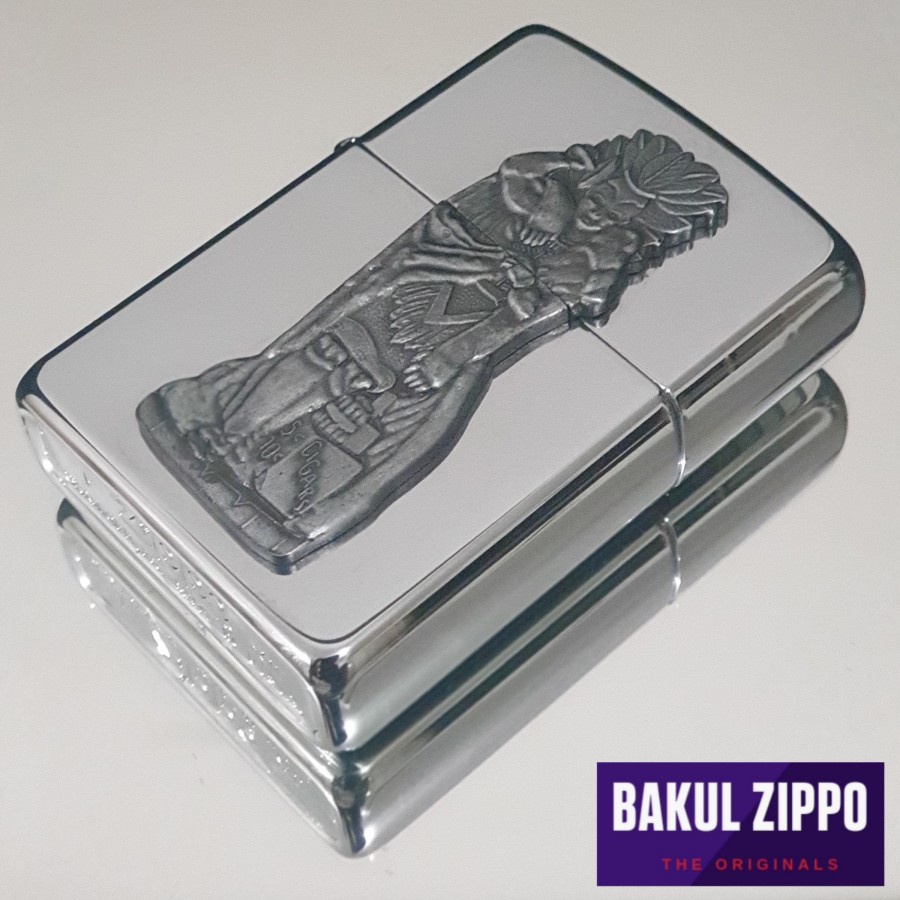 ORIGINAL ZIPPO INDIAN SERIES II TAHUN 1996 XII