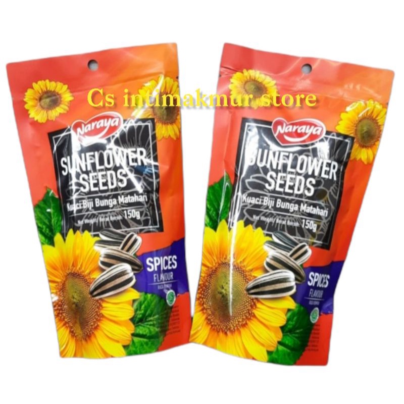 

Naraya Kuaci Sunflower Seed Spices 150 gr