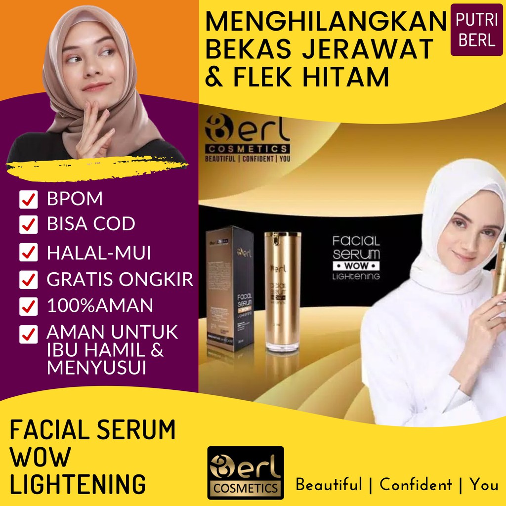 B ERL FACIAL SERUM COSMETICS -ALEXAGROSIR