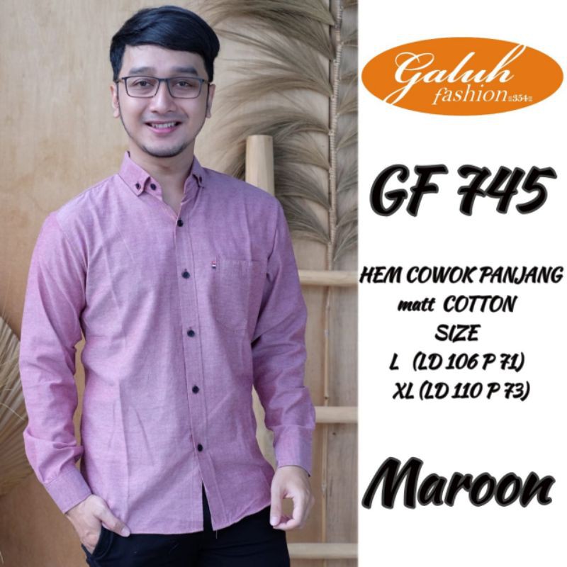 Hem Cowok Panjang Hem Cowok Lengan Panjang