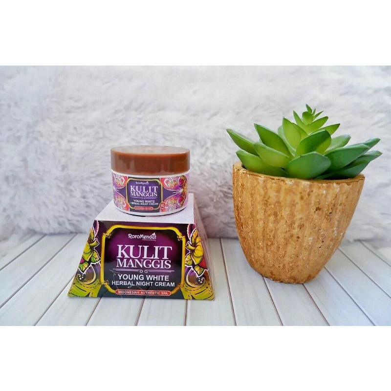 SKINCARE BPOM ANTI AGING NIGHT CREAM KULIT MANGGIS RORO MENDUT