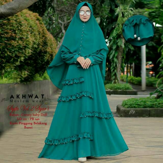 gamis syari by akhwat metro