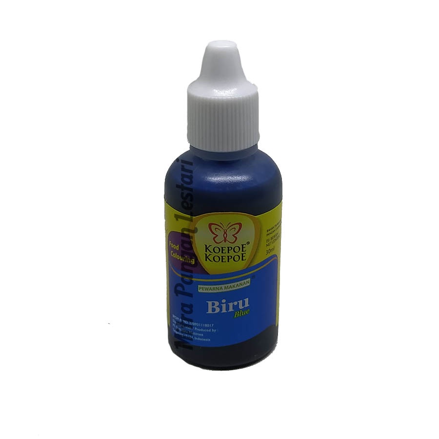 

Pewarna Biru Makanan Koepoe Koepoe 30 ml / Blue Food Colouring