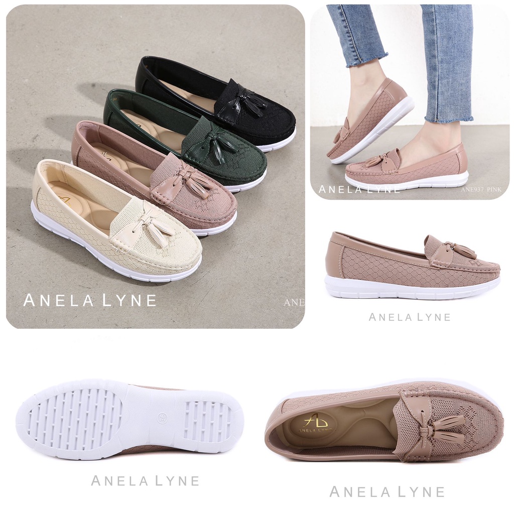 ANELA LYNE NAFISAH SEPATU FLAT SHOES ANE937 ORIGINAL