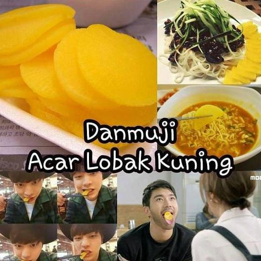 

Danmuji / acar lobak kuning 1kg Halal import korea