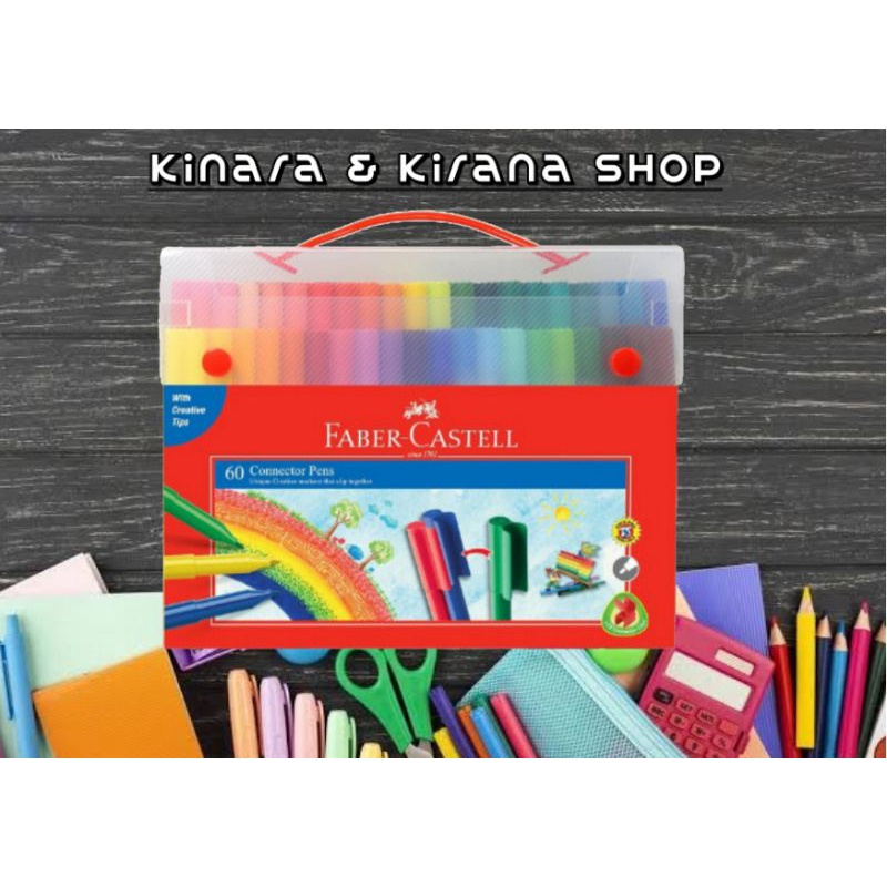 

Connetor Pen Faber Castell 60 warna