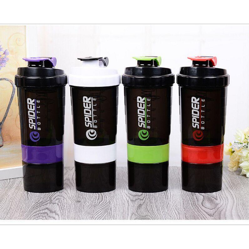 Spider Shaker / SmartShaker Botol Susu Fitness / Tumbler Gym Olahraga Smart Shaker