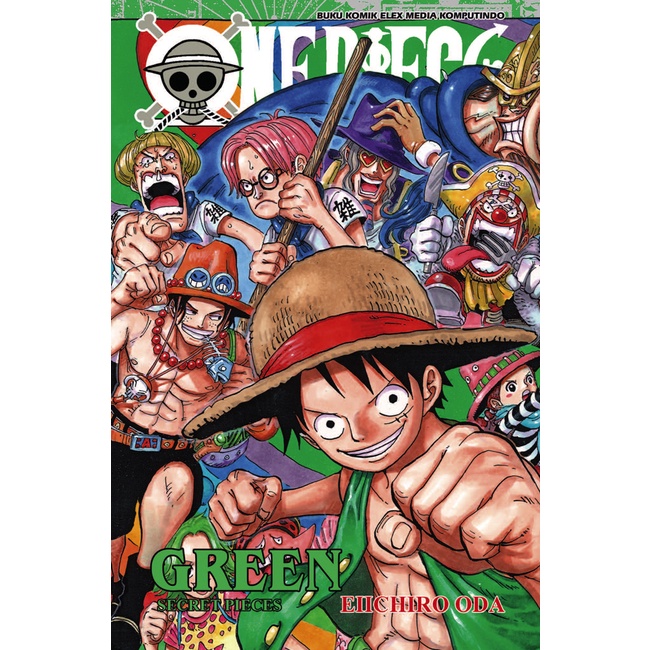 Komik One Piece Green Secret Pieces Segel