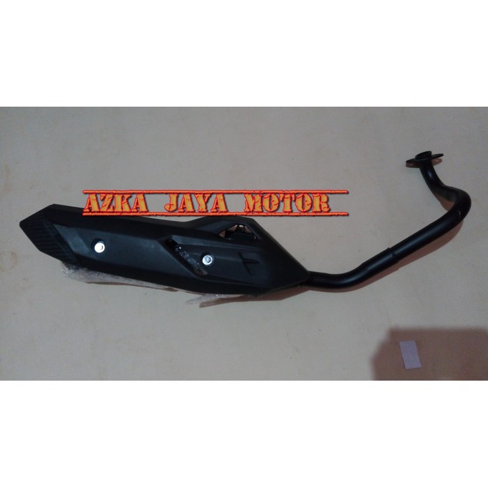 knalpot Racing Bobokan Honda Vario 125 LED model ori + tutup Knalpot